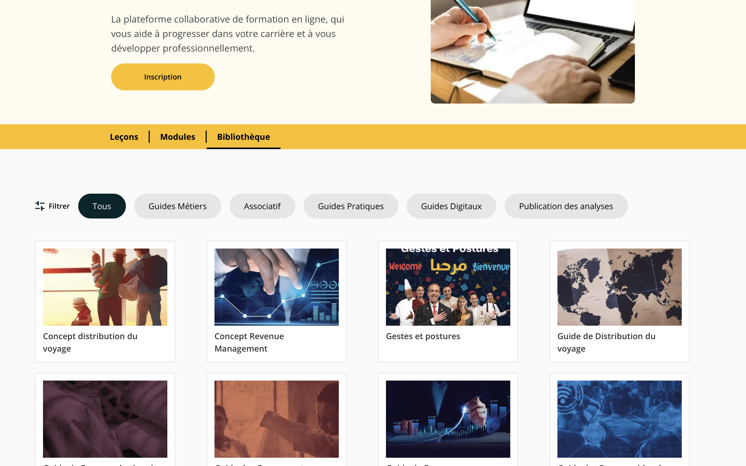 Livraison d'apprentissage